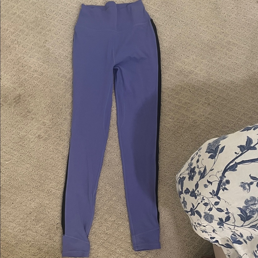 Stori Blue Leggings size 4 high waisted